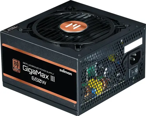 ���� ������� Zalman ATX 650W ZM650-GV3 Gen.5 80+ bronze (20+4pin) APFC 120mm fan 6xSATA RTL (ZM650-GV3)