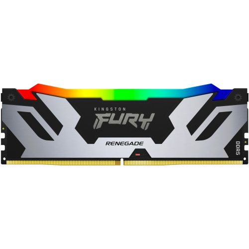 Память DDR5 16GB 8000MHz Kingston KF580C38RSA-16 Fury Renegade RGB RTL Gaming PC5-64000 CL38 DIMM 288-pin 1.45В single rank с радиатором Ret (KF580C38RSA-16) Память DDR5 16GB 8000MHz Kingston KF580C38RSA-16 Fury Renegade RGB RTL Gaming PC5-64000 CL38 DIMM 288-pin 1.45В single rank с радиатором Ret (KF580C38RSA-16)
