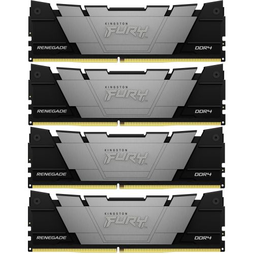������ DDR4 4x16GB 3600MHz Kingston KF436C16RB12K4/64 Fury Renegade RTL Gaming PC4-28800 CL16 DIMM 288-pin 1.35� kit dual rank � ���������� Ret (KF436C16RB12K4/64)