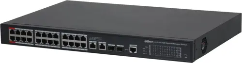  Dahua DH-S4228-24GT-360 (L2) 28x1/ 2SFP 24PoE 360W  (DH-S4228-24GT-360)