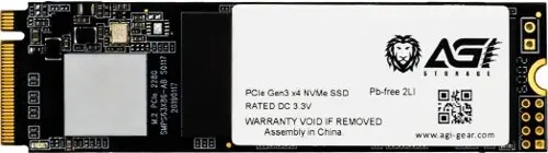 Накопитель SSD AGi PCIe 3.0 x4 256GB AGI256G16AI198 AI198 M.2 2280 OEM (AGI256G16AI198) Накопитель SSD AGi PCIe 3.0 x4 256GB AGI256G16AI198 AI198 M.2 2280 OEM (AGI256G16AI198)