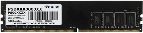  DDR4 8GB 2666MHz Patriot PSD48G26662 Signature RTL PC4-21300 CL19 DIMM 288-pin 1.2 single rank Ret (PSD48G26662)