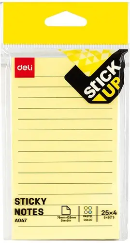    Deli Stick UP EA047 76x126 25.   4. .   (.:4) (EA047) ( 12 .)