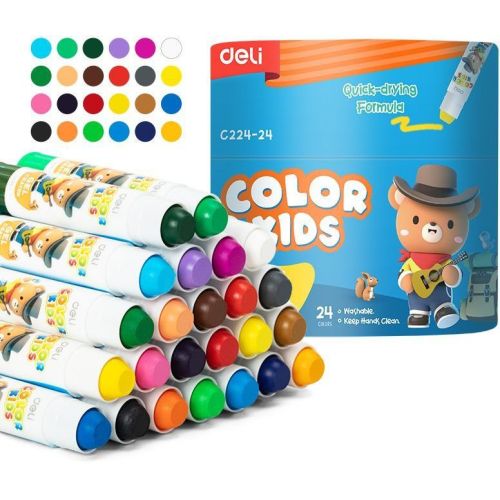   Deli EC224-24 Color Kids . 24. .80 .15 (EC224-24) ( 12 .)