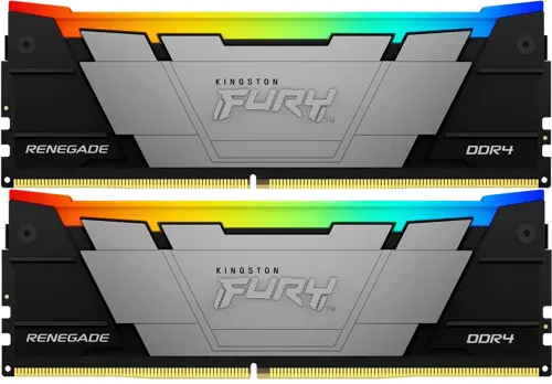  DDR4 2x32GB 3200MHz Kingston KF432C16RB2AK2/64 Fury Renegade RGB RTL Gaming PC4-25600 CL16 DIMM 288-pin 1.35 dual rank   Ret (KF432C16RB2AK2/64)
