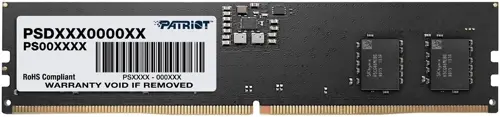  DDR5 32GB 5200MHz Patriot PSD532G52002 Signature RTL PC5-41600 CL42 DIMM 288-pin 1.1 single rank Ret (PSD532G52002)