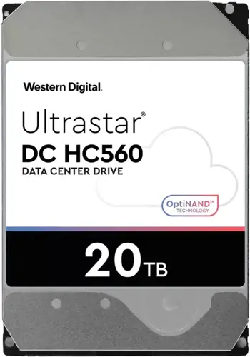   WD SATA-III 20TB 0F38785 WUH722020BLE6L4 Server Ultrastar DC HC560 512E (7200rpm) 512Mb 3.5