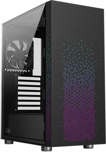  Azza Celesta F    ATX 5x120mm 5x140mm 2xUSB2.0 1xUSB3.0 audio bott PSU (CSAZ-340F CELESTA)