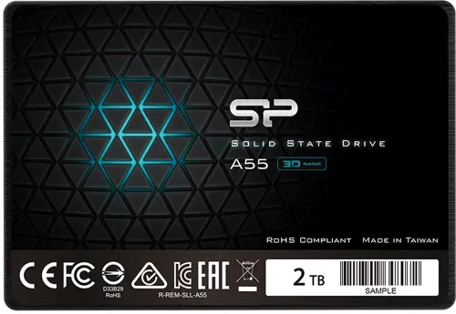 Накопитель SSD Silicon Power SATA-III 2TB SP002TBSS3A55S25 Ace A55 2.5 Накопитель SSD Silicon Power SATA-III 2TB SP002TBSS3A55S25 Ace A55 2.5