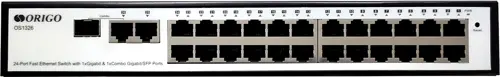  Origo OS1326 OS1326/A1A (L2) 24x100/ 1x1/ 1x(1000BASE-T/SFP) 1SFP  (OS1326/A1A)