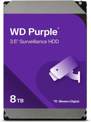   WD SATA-III 8TB WD85PURZ Surveillance Purple (5640rpm) 256Mb 3.5