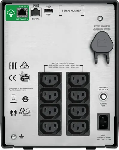   APC Smart-UPS C SMC1500IC 900 1500  (SMC1500IC)