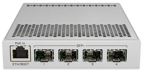 Коммутатор MikroTik CRS305-1G-4S+IN (L3) 1x1Гбит/с 4xКомбо(10GBase-T/SFP+) 4SFP+ управляемый (CRS305-1G-4S+IN) Коммутатор MikroTik CRS305-1G-4S+IN (L3) 1x1Гбит/с 4xКомбо(10GBase-T/SFP+) 4SFP+ управляемый (CRS305-1G-4S+IN)