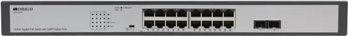  Origo OS2218FP/200W OS2218FP/200W/A1A (L2) 16x1/ 2SFP 16PoE+ 250W  (OS2218FP/200W/A1A)