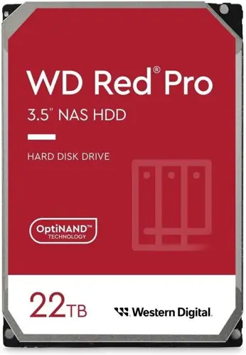   WD SATA-III 22TB WD221KFGX NAS Red Pro (7200rpm) 512Mb 3.5