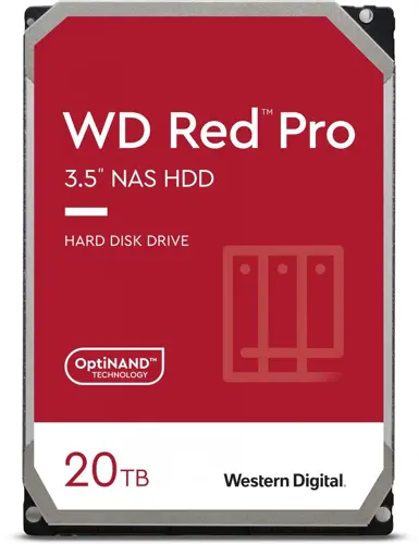   WD SATA-III 20TB WD201KFGX NAS Red Pro (7200rpm) 512Mb 3.5