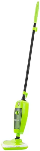 Швабра паровая Kitfort КТ-1055 1000Вт зеленый (КТ-1055) Швабра паровая Kitfort КТ-1055 1000Вт зеленый (КТ-1055)