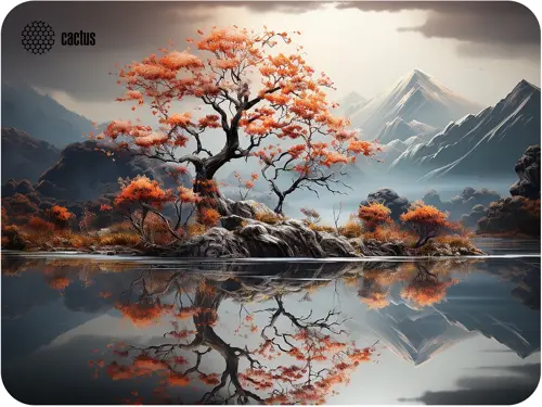 Коврик для мыши Cactus Lake рисунок 400x300x3мм (CS-MP-PRO18XL) (CS-MP-PRO18XL)
