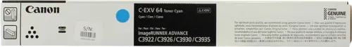  Canon C-EXV64C 5754C002   650.   imageRunner Advance DX C3926i (5754C002)