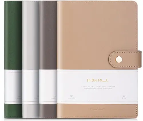 Блокнот Deli NUSIGN NS299 A5 искусст. кожа 120л твердая обложка ассорти (NS299) Блокнот Deli NUSIGN NS299 A5 искусст. кожа 120л твердая обложка ассорти (NS299)