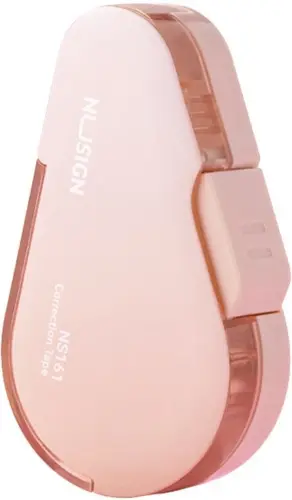 Лента коррект. Deli Nusign NS161PINK 6мх5мм розовый корпус белый (NS161PINK) Лента коррект. Deli Nusign NS161PINK 6мх5мм розовый корпус белый (NS161PINK)