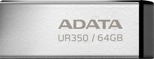 Флеш Диск A-Data 64GB UR350 UR350-64G-RSR/BK USB3.2 серебристый/черный (UR350-64G-RSR/BK) Флеш Диск A-Data 64GB UR350 UR350-64G-RSR/BK USB3.2 серебристый/черный (UR350-64G-RSR/BK)