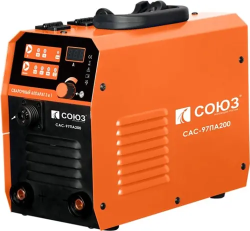 СОЮЗ Сварочный полуавтомат Союз САС-97ПА200 инвертор ММА/TIG (САС-97ПА200) СОЮЗ Сварочный полуавтомат Союз САС-97ПА200 инвертор ММА/TIG (САС-97ПА200)