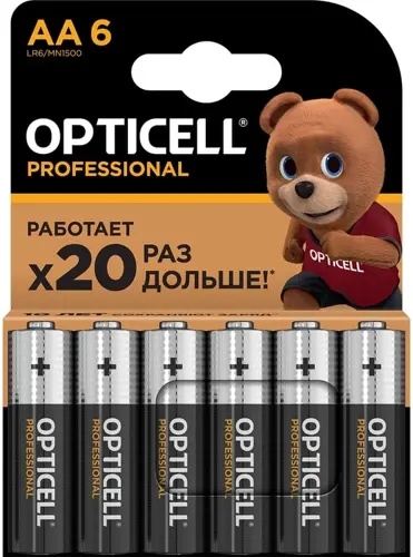 ������� Opticell Professional LR6 AA (6��) ������� (5052003) (�������� 12 ��.)