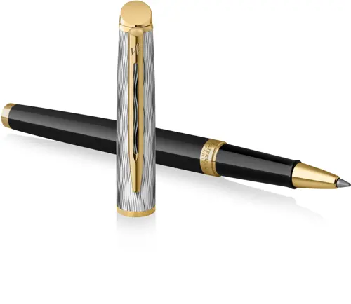   Waterman Reflections of Paris Hemisphere DeLuxe (2200838) Black GT F . . .. (2200838)