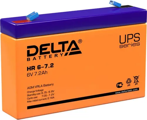    Delta HR 6-7.2 6 7.2 (HR 6-7.2)