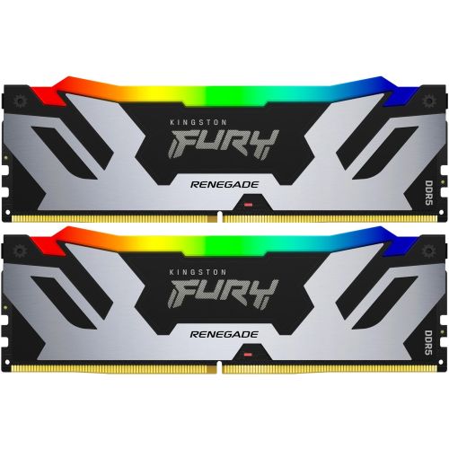 ������ DDR5 2x32GB 6400MHz Kingston KF564C32RSAK2-64 Fury Renegade XMP RGB RTL Gaming PC5-51200 CL32 DIMM 288-pin 1.4� kit dual rank � ���������� Ret (KF564C32RSAK2-64)