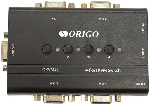  KVM Origo OKVM4U 4xPC port (OKVM4U/A1A) (OKVM4U/A1A)