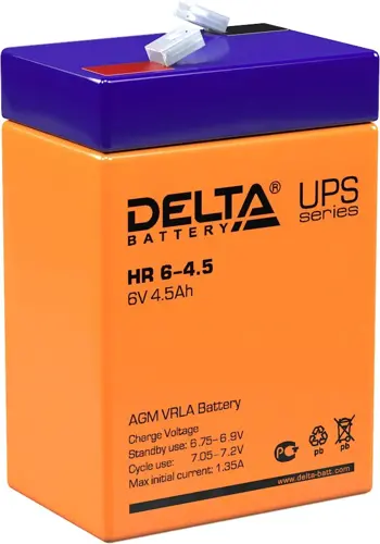    Delta HR 6-4.5 6 4.5 (HR 6-4.5)