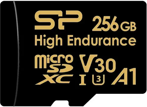   microSDXC 256GB Silicon Power SP256GBSTXDV3V1HSP High Endurance V30 A1 + adapter (SP256GBSTXDV3V1HSP)