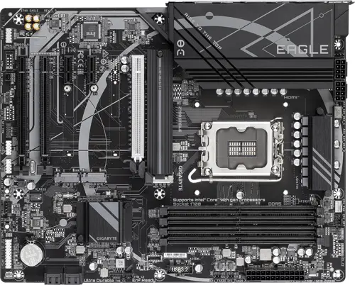 ����������� ����� Gigabyte Z790 EAGLE Soc-1700 Intel Z790 4xDDR5 ATX AC`97 8ch(7.1) 2.5Gg RAID+HDMI+DP (Z790 EAGLE)