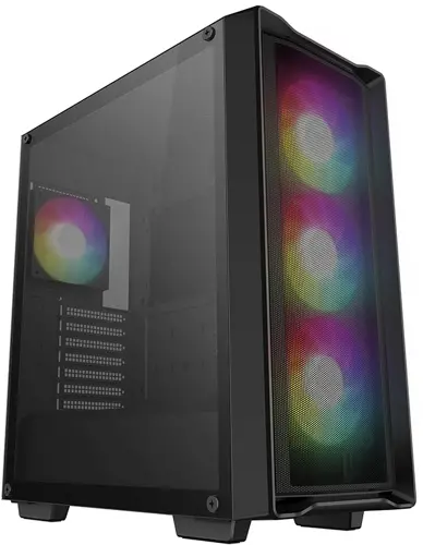 ������ Deepcool CC560 Mesh V2 ������ ��� �� ATX 4x120mm 5x140mm 2xUSB3.0 audio bott PSU (R-CC560-BKAMA4-G-2)