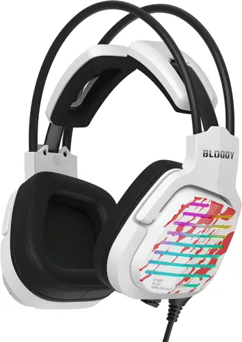 �������� � ���������� A4Tech Bloody G565 �����/������� 0.2� ���������� �������� (G565 ENERGY WHITE) (G565 ENERGY WHITE)