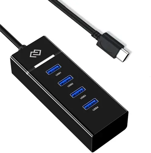  USB-C Digma DHUB-4USB-C-3.0 4.  (DHUB-4USB-C-3.0)