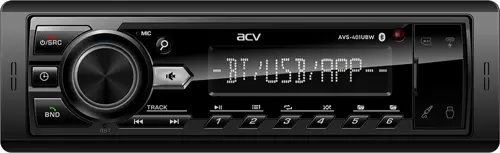  ACV AVS-401UBW 1DIN 4x50 v5.0 USB 2.0 AUX 1.3