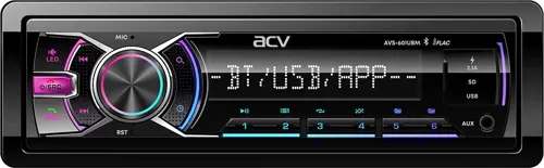  ACV AVS-601UBM 1DIN 4x50 v5.0 USB 2.0 AUX 1.3
