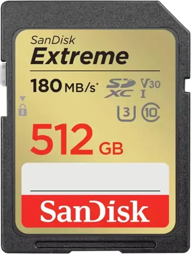   SDXC 512GB Sandisk SDSDXVV-512G-GNCIN Extreme (SDSDXVV-512G-GNCIN)