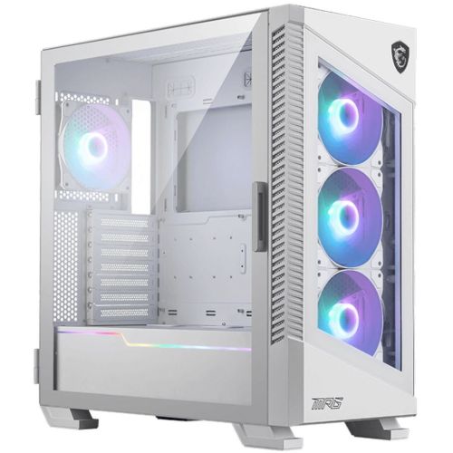 ������ MSI MPG VELOX 100R WHITE ����� ��� �� E-ATX 9x120mm 4x140mm 2xUSB3.1 audio AirDuct bott PSU (306-7G18W21-809)