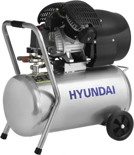 Компрессор поршневой Hyundai HYC 40250LMS масляный 400л/мин 50л 2200Вт серебристый/черный (НYC 40250LMS) Компрессор поршневой Hyundai HYC 40250LMS масляный 400л/мин 50л 2200Вт серебристый/черный (НYC 40250LMS)