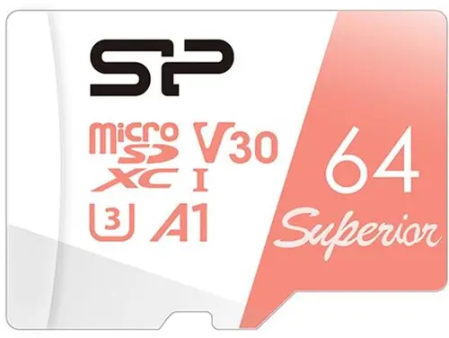   microSDXC 64GB Silicon Power SP064GBSTXDV3V20 Superior V30 A1 w/o adapter (SP064GBSTXDV3V20)