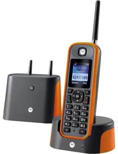 �/������� Dect Motorola O201 ��������� ��� (107O201NARANJAF)