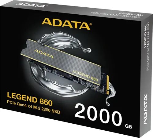  SSD A-Data PCIe 4.0 x4 2TB SLEG-860-2000GCS Legend 860 M.2 2280 (SLEG-860-2000GCS)