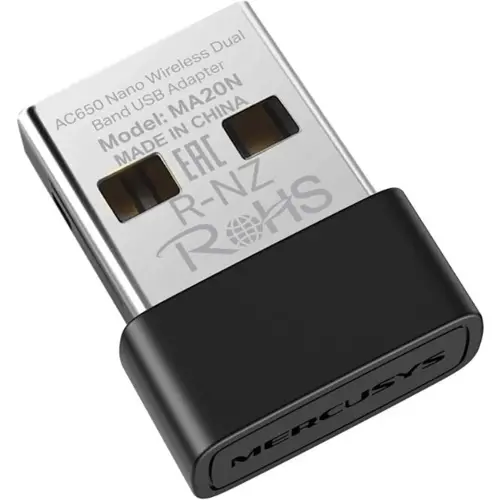   Wi-Fi Mercusys MA20N AC650 USB 2.0 (..) 1. (MA20N)