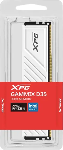 ������ DDR4 8GB 3200MHz A-Data AX4U32008G16A-SWHD35 XPG Gammix D35 RTL Gaming PC4-25600 CL16 DIMM 288-pin 1.35� dual rank � ���������� Ret (AX4U32008G16A-SWHD35)