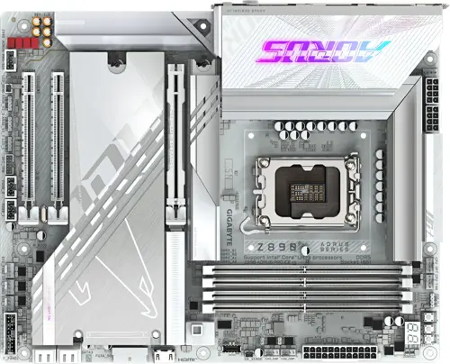 ����������� ����� Gigabyte Z890 AORUS PRO ICE Soc-1851 Intel Z890 4xDDR5 ATX AC`97 8ch(7.1) 5Gigabit RAID (Z890 AORUS PRO ICE)
