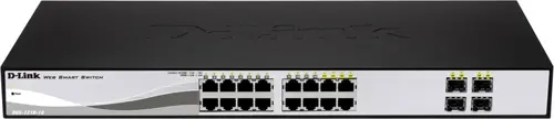  D-Link DGS-1210-16 DGS-1210-16/G2A (L2) 16x1/ 4x(1000BASE-T/SFP)  (DGS-1210-16/G2A)